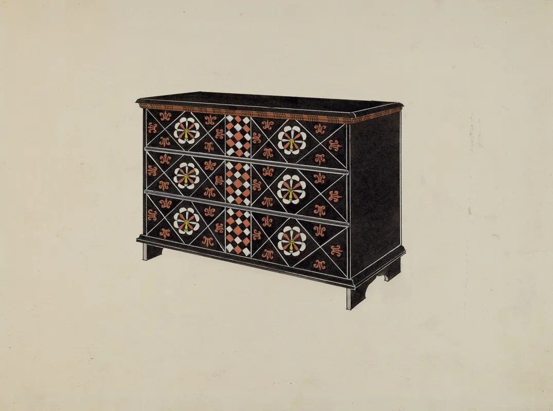 Blanket Chest 3 by Martin Partyka - Canvas Print
