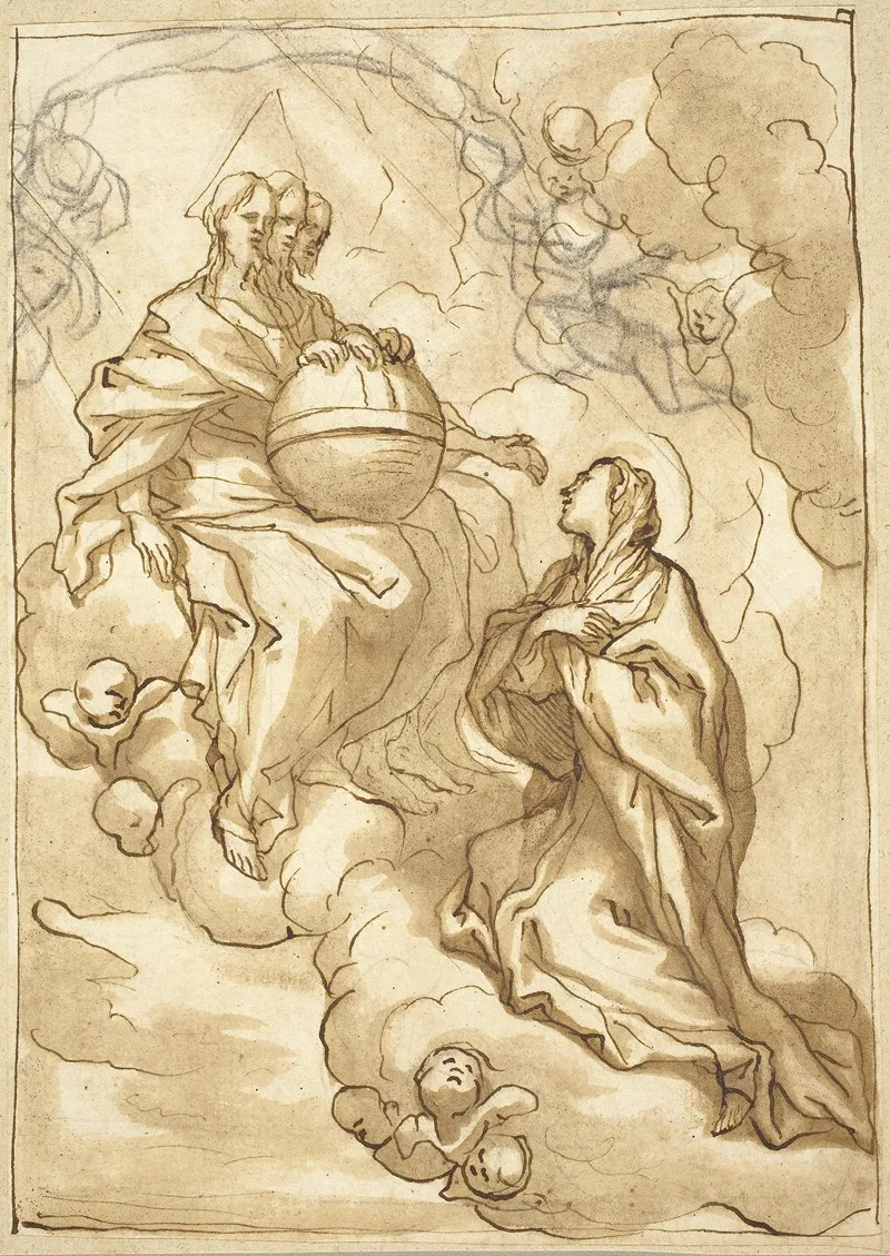 Blessed Maria Vittoria Fornaris Vision Of The Trinity