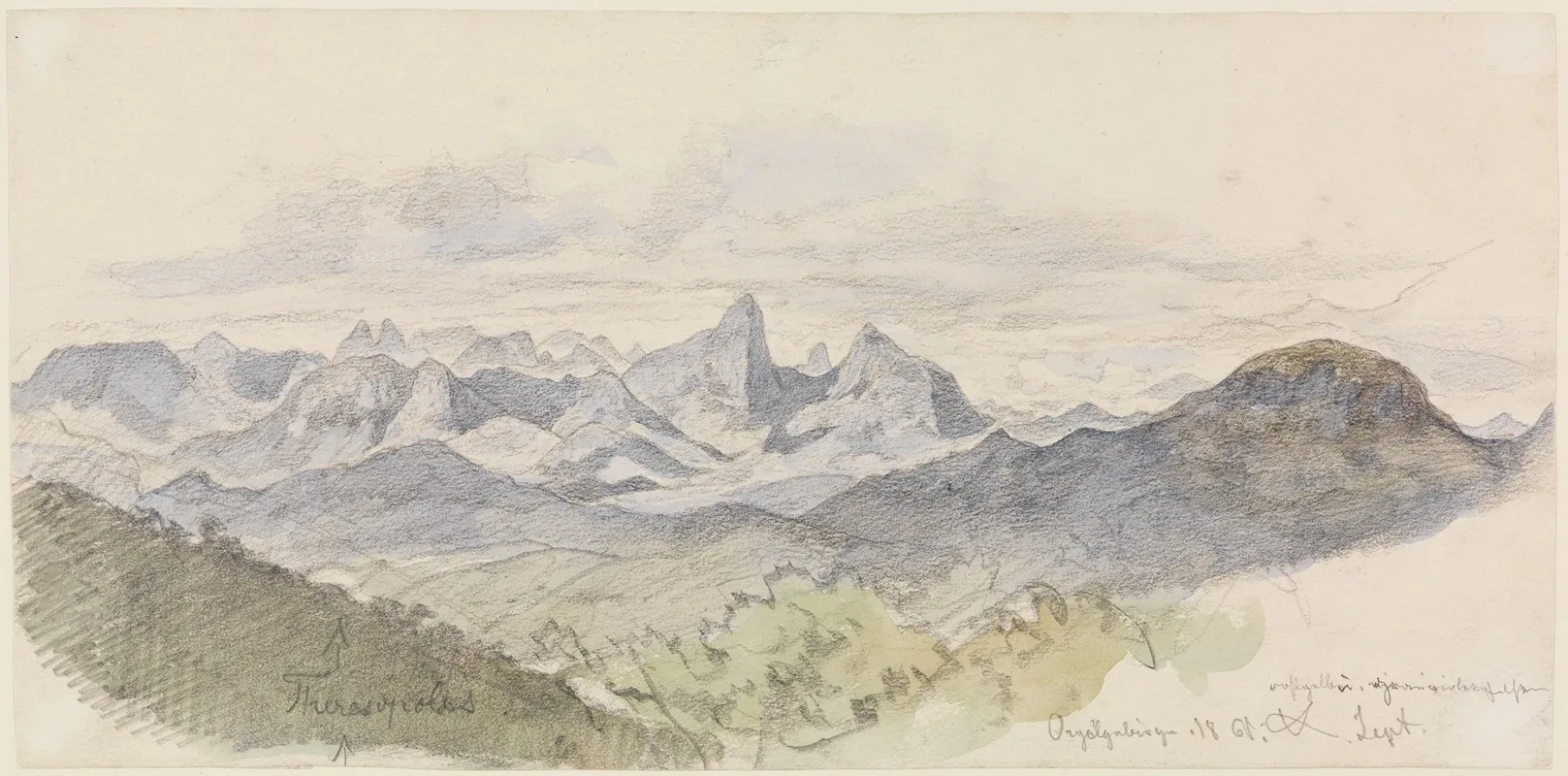 Blick Auf Das Orgelgebirge