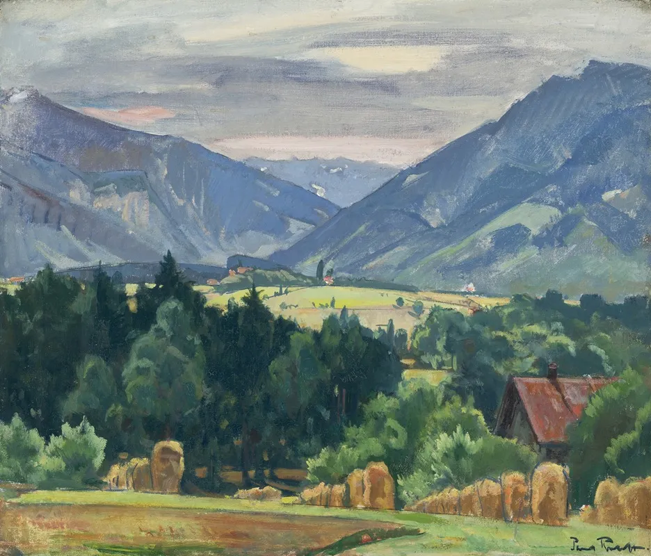 Blick Ins Aschauer Tal