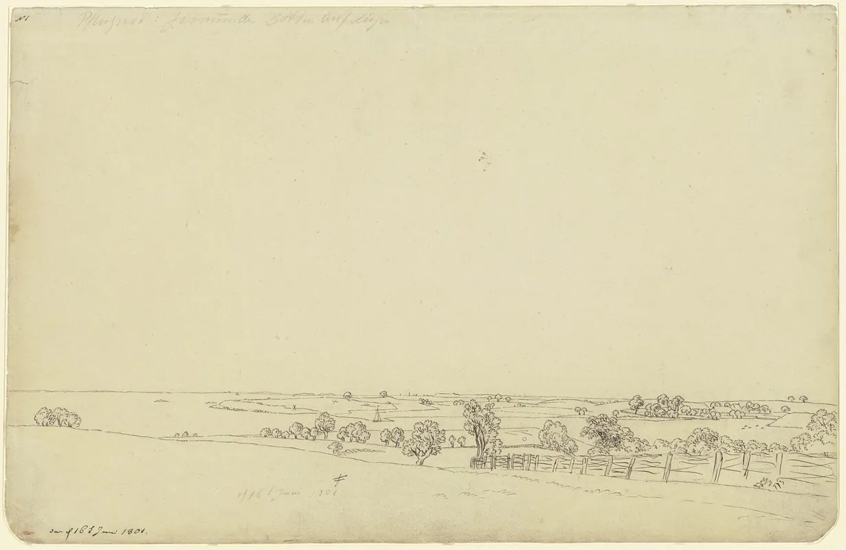 Blick Uber Die Wrechener See