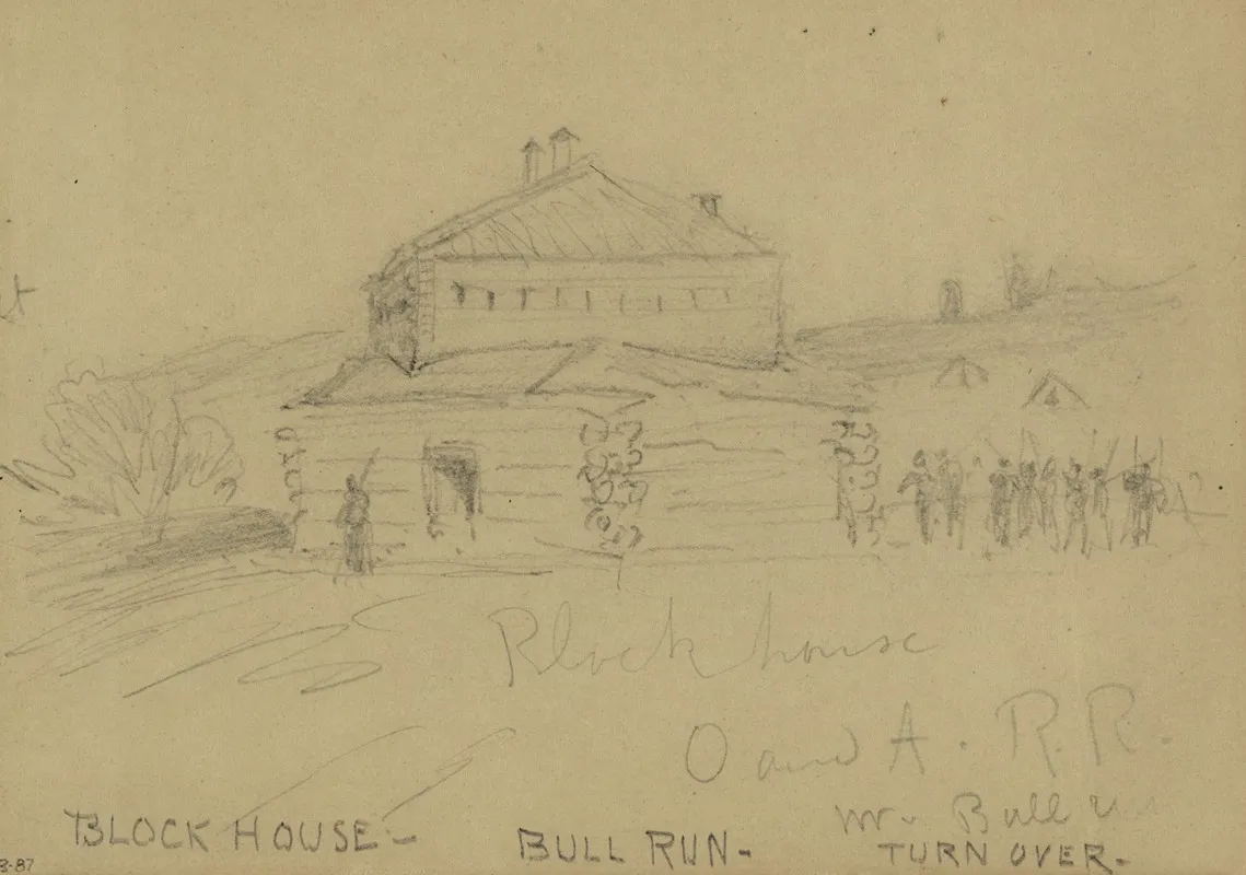 Blockhouse O And A R R Nr Bull Run
