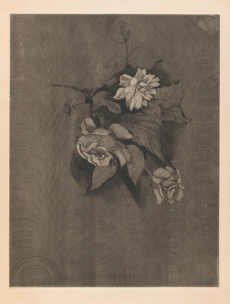 Bloemstuk Met Rozen