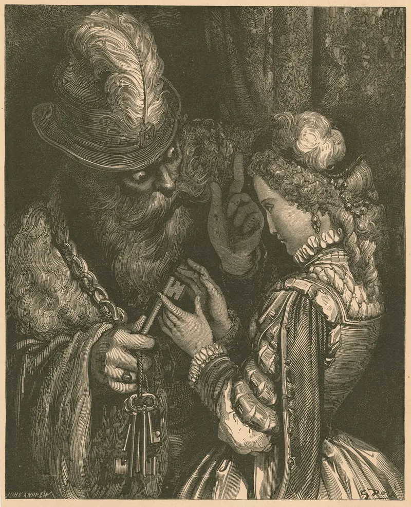 Bluebeard Gives Fatima The Keys