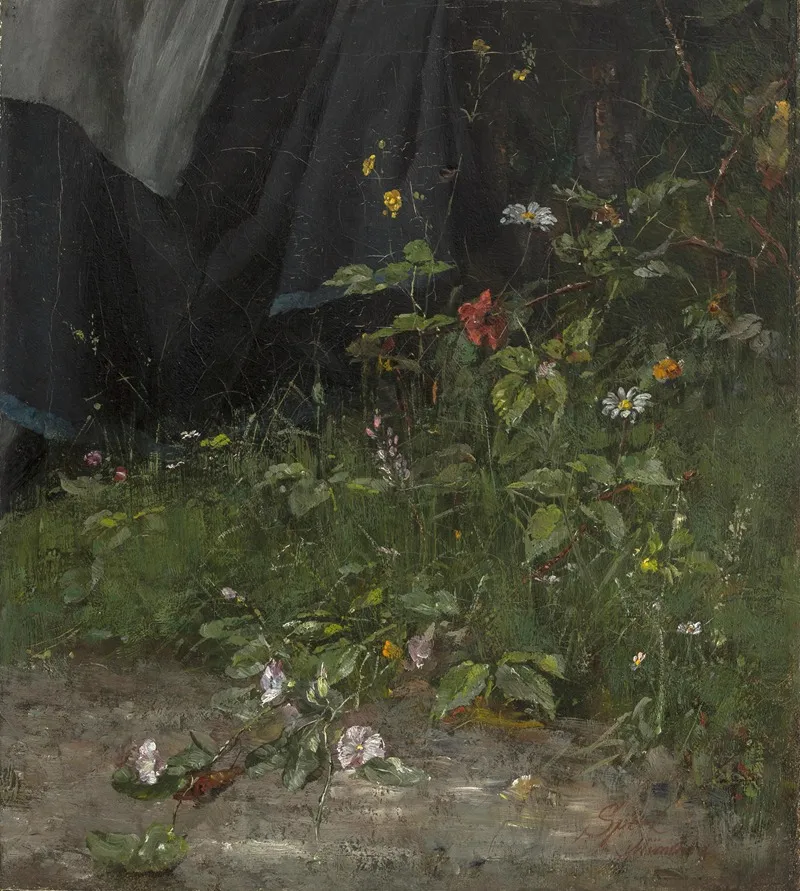 Blumen Am Wegrand