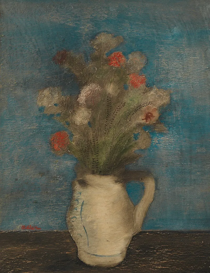 Blumenstillleben 13 by Jankel Adler - Canvas Print