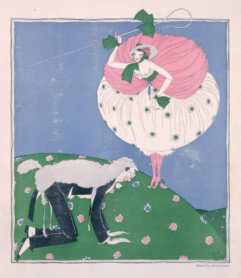 Bo Peep by Ralph Barton - Canvas Print
