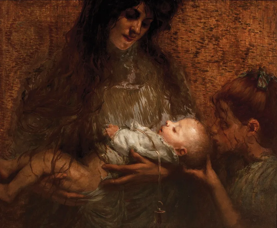 Boa Noite by Eliseu Visconti - Canvas Print