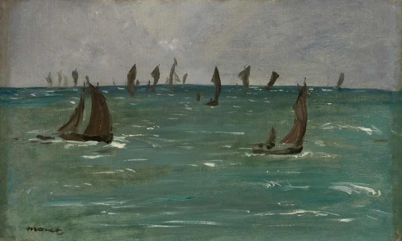 Boats At Berck Sur Mer