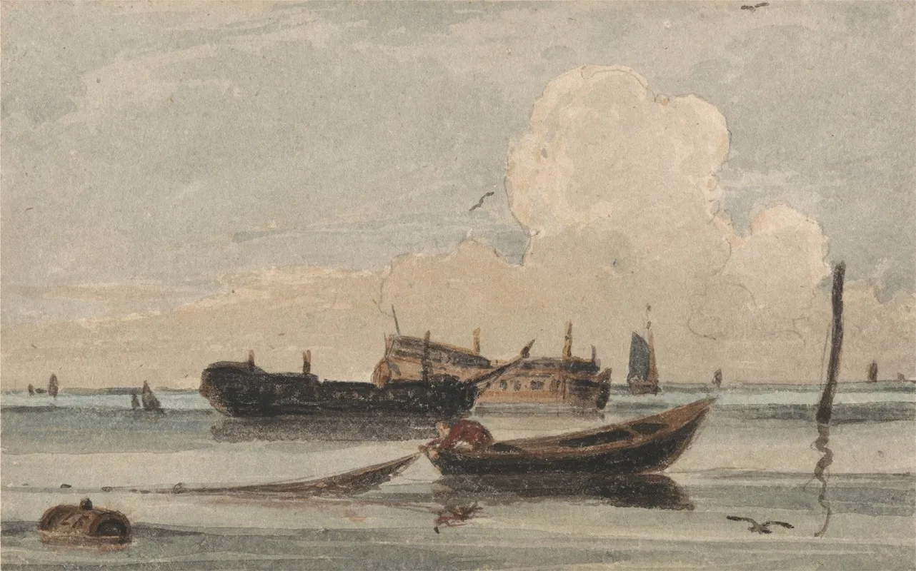 Boats On A Calm Sea 2