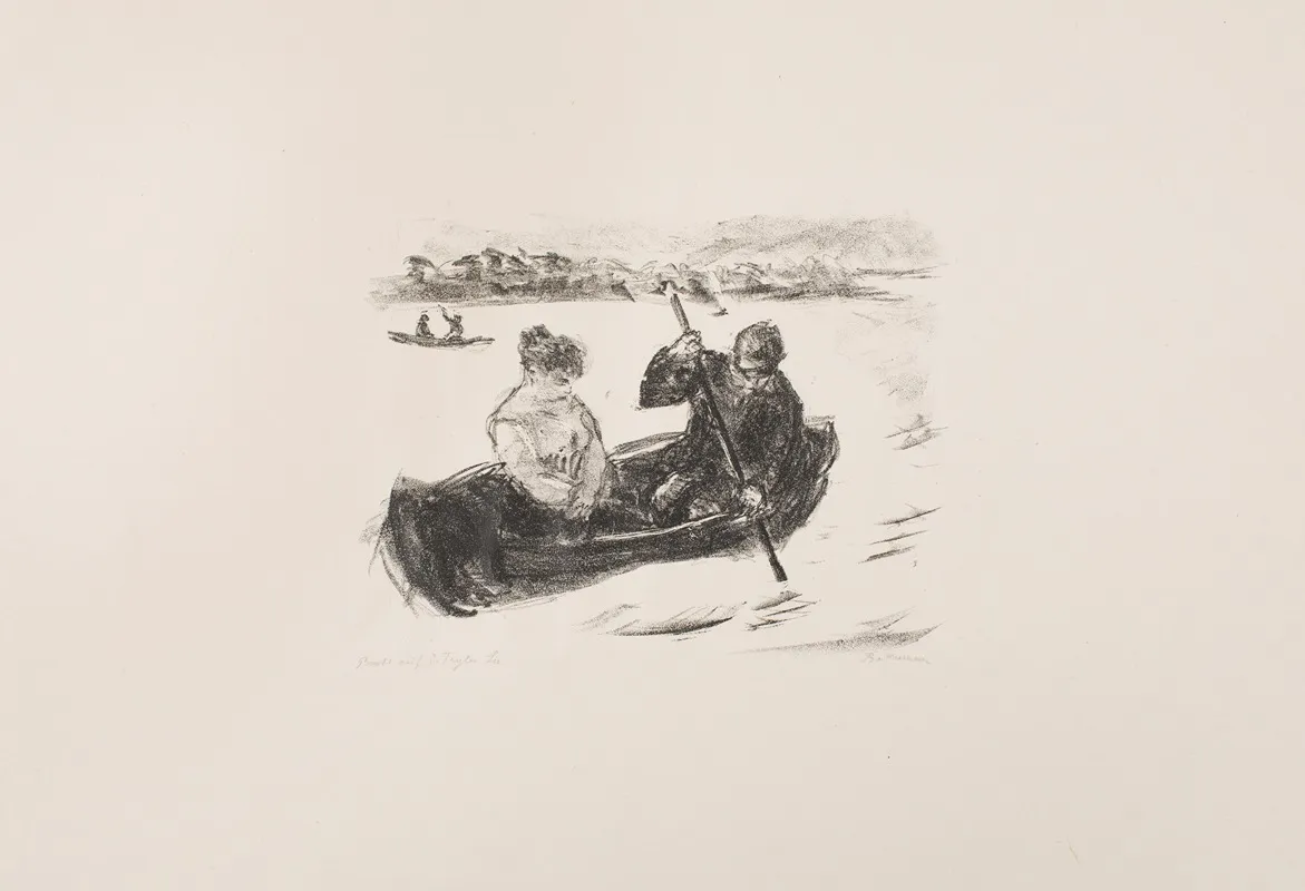 Boats On Lake Tegel
