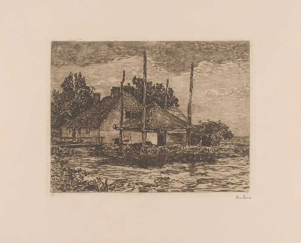 Boerderij Met Hooischelf