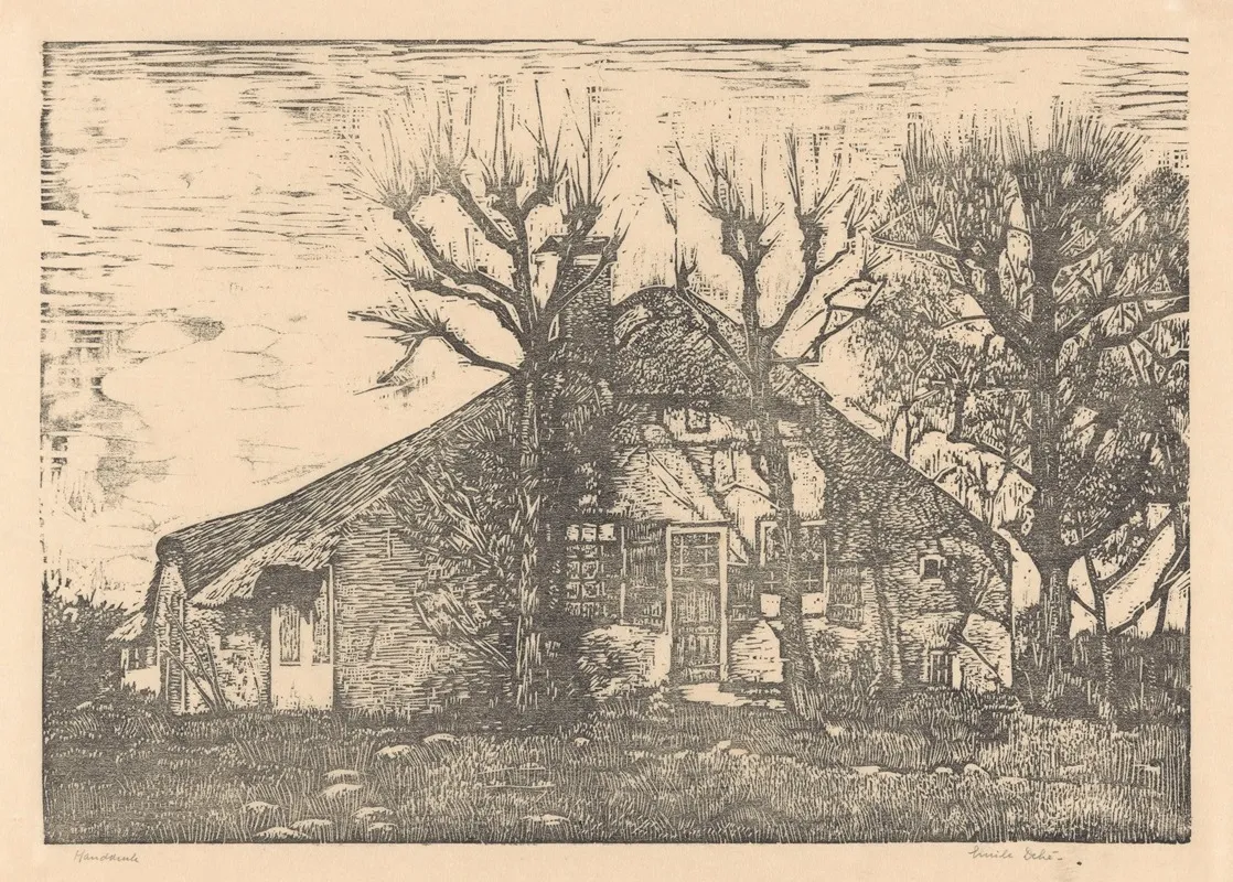 Boerderij Met Rieten Dak In Blaricum