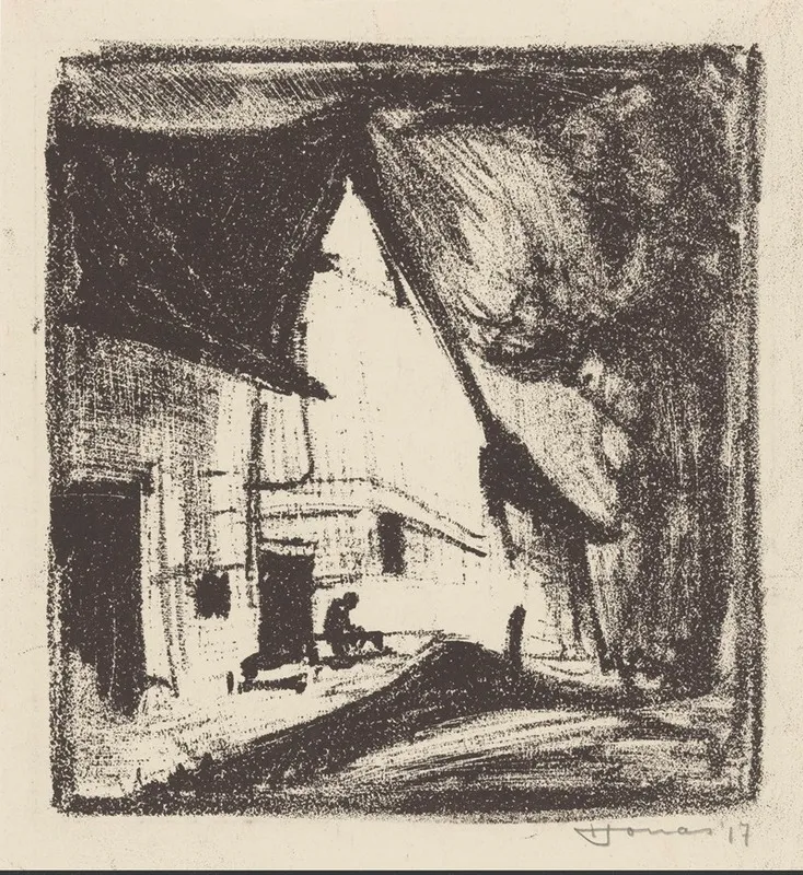 Boerderij by Henri Jonas - Canvas Print