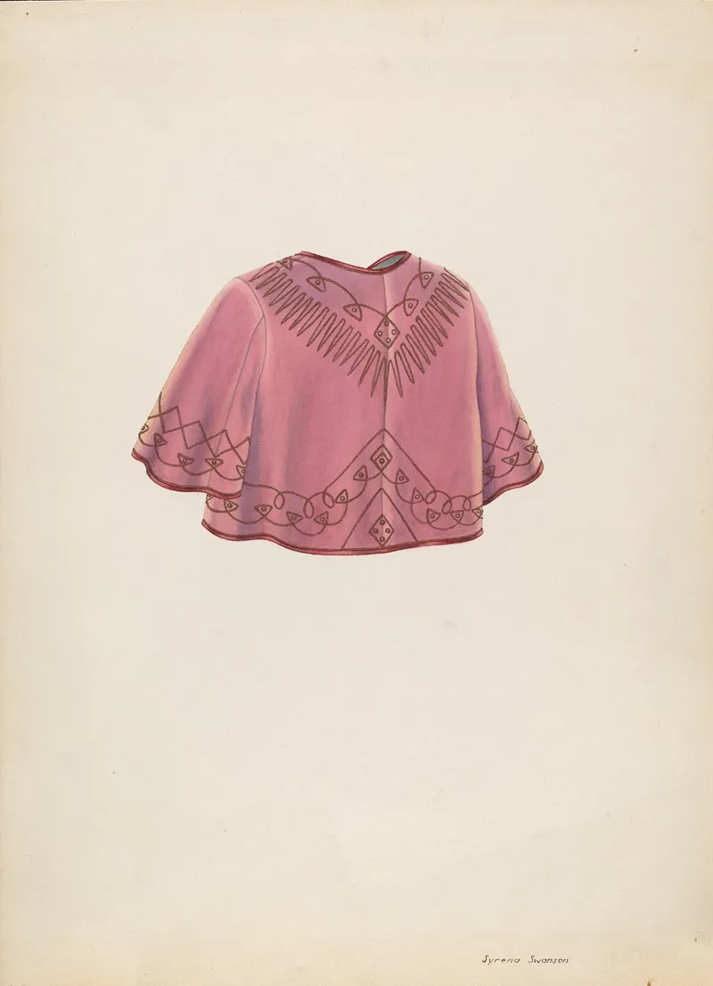 Bolero Jacket 2 by Syrena Swanson - Canvas Print