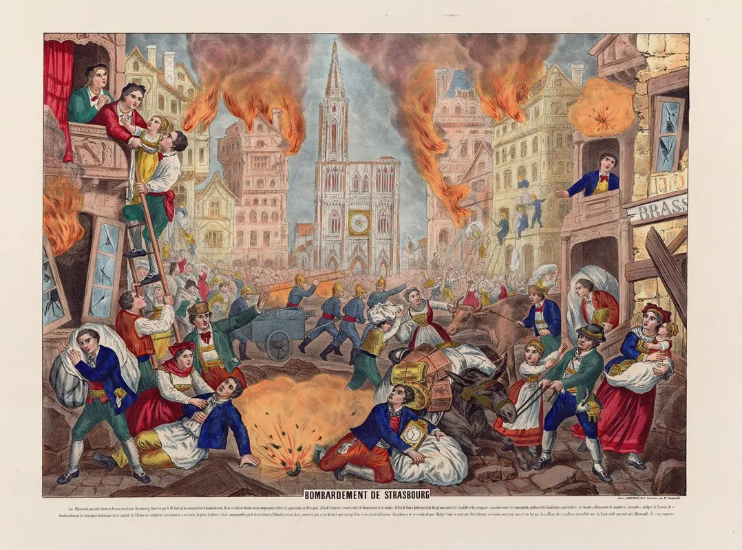 Bombardement De Strasbourg