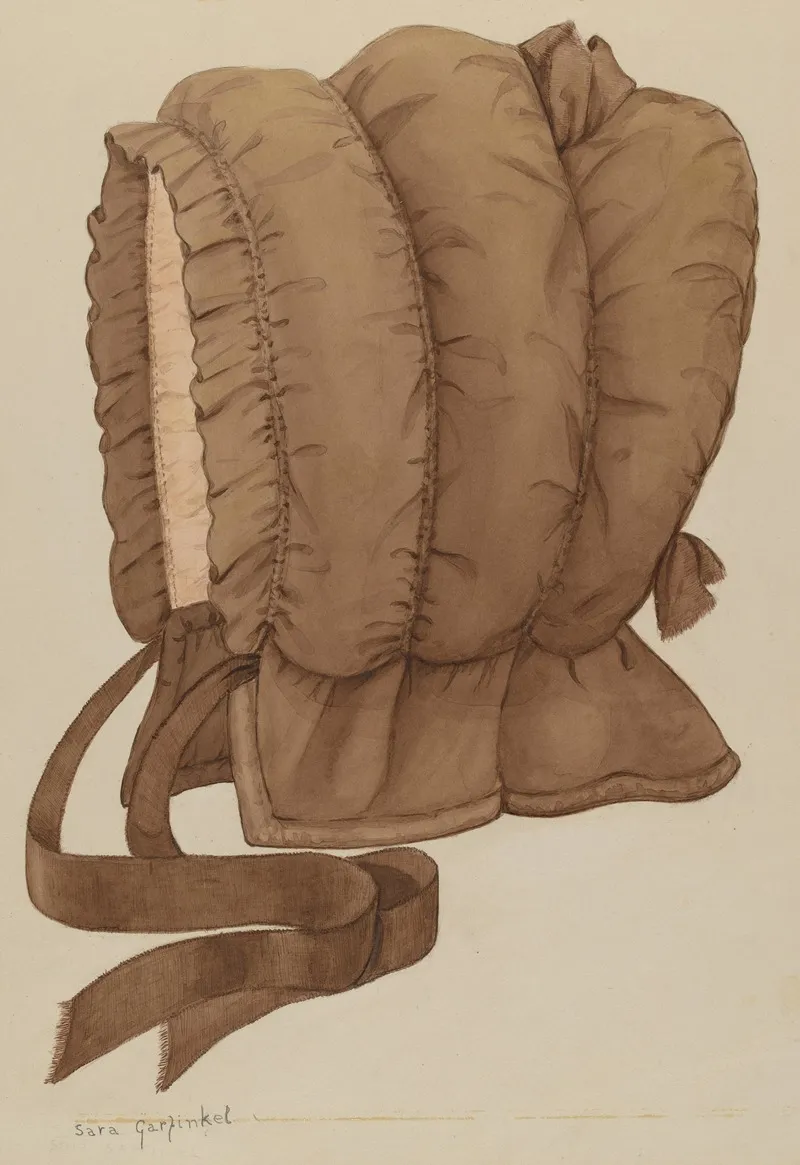 Bonnet 71 by Sara Garfinkel - Canvas Print