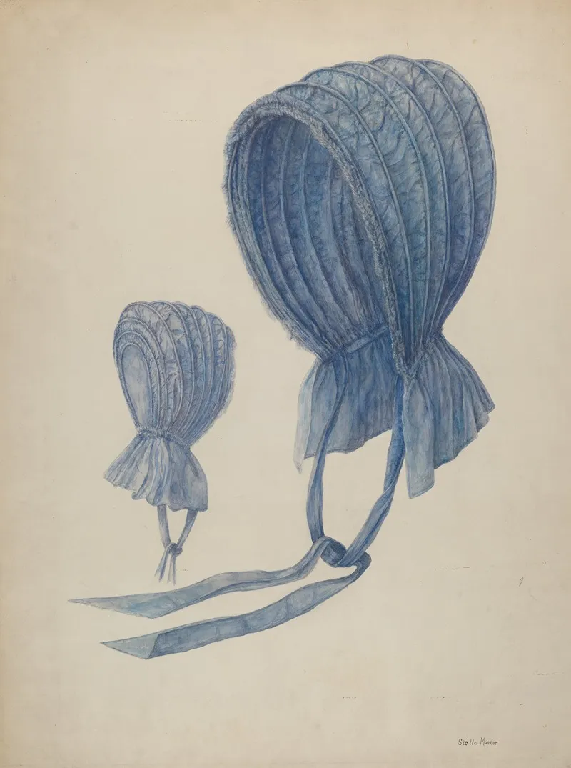 Bonnet 74 by Stella Mosher - Canvas Print