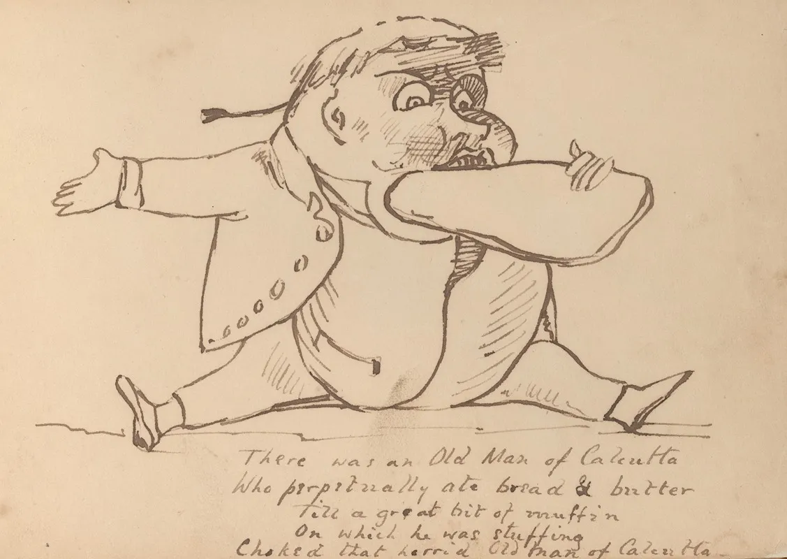 Book Of Nonsense Pl 02 by Edward Lear - Canvas Print