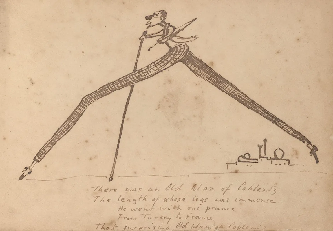 Book Of Nonsense Pl 03 by Edward Lear - Canvas Print