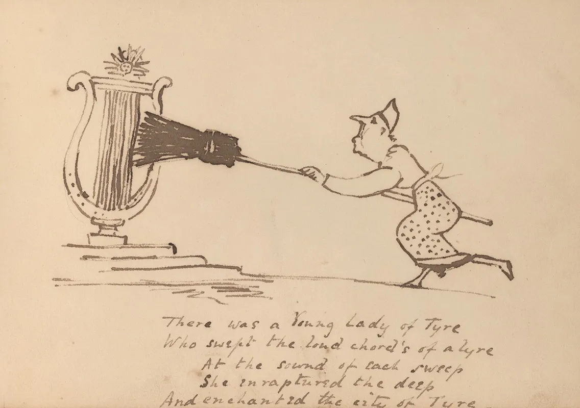 Book Of Nonsense Pl 06 by Edward Lear - Canvas Print