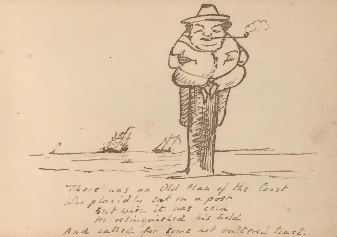 Book Of Nonsense Pl 07 by Edward Lear - Canvas Print