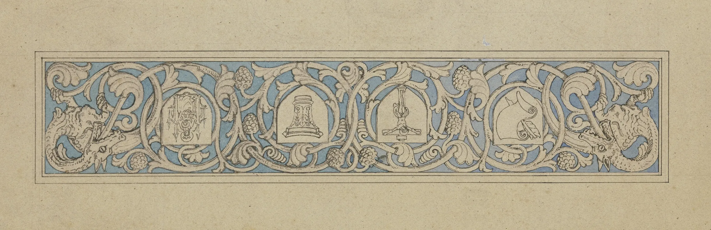 Book Ornament Upper Edge