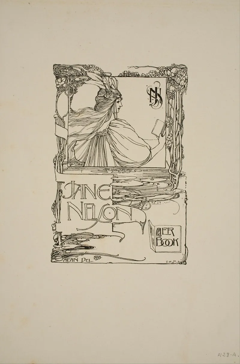 Book Plate Of Jane Nelson