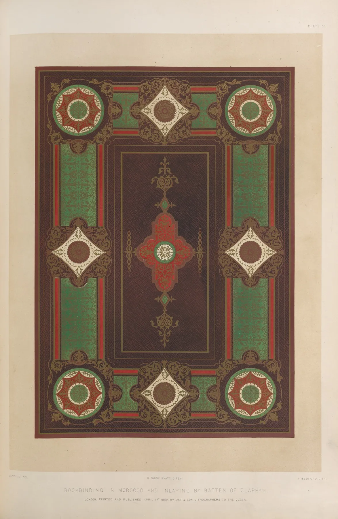 Bookbinding In Morocco And Inlaying By Batten Of Clapham