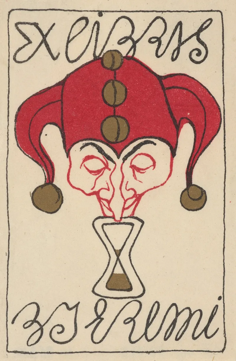 Bookplate Of Bronislawa Jeremi