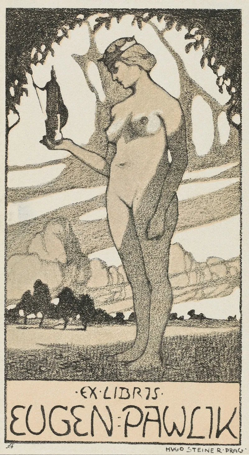 Bookplate Of Eugen Pawlik