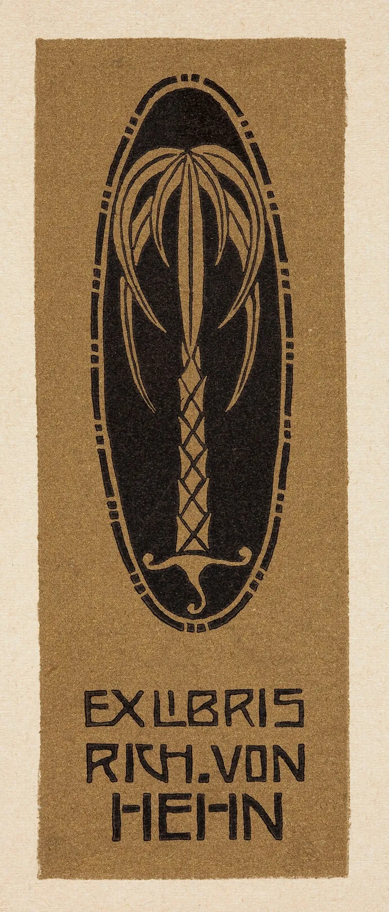 Bookplate Of Rich Von Hehn