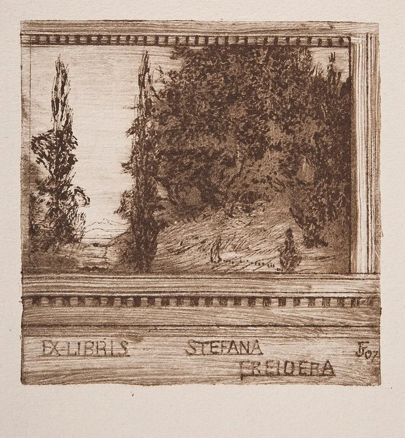 Bookplate Of Stefan Freider 2
