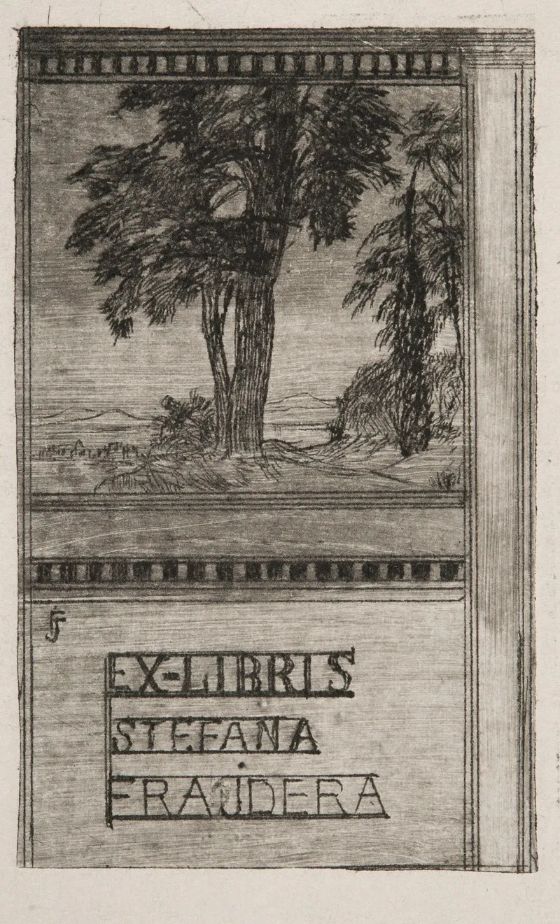 Bookplate Of Stefan Freider