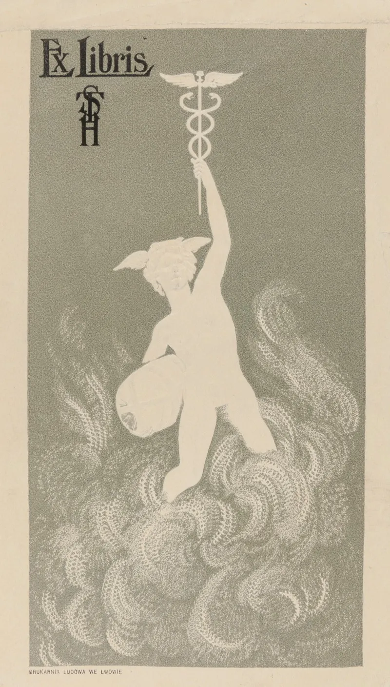 Bookplate Of The Society School Of Economics
