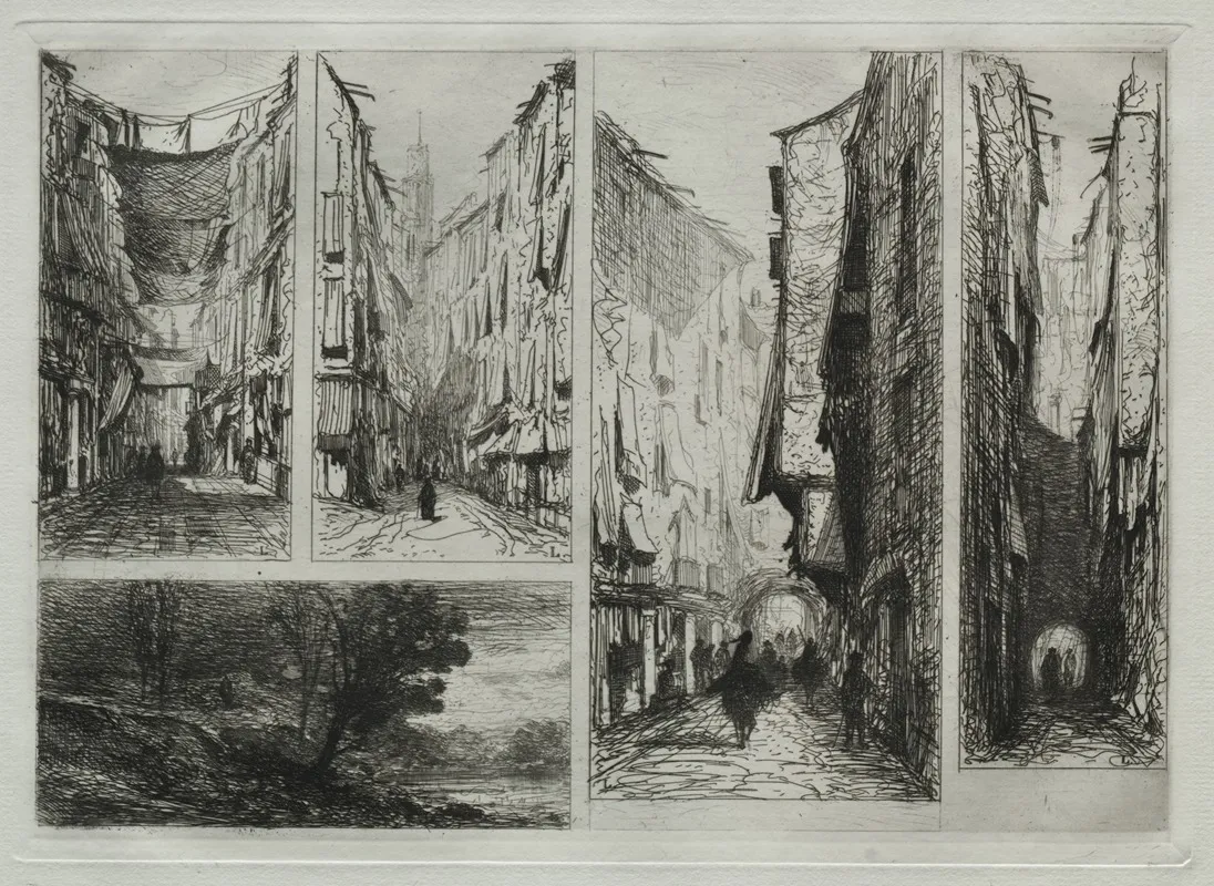 Bordeaux 2 by Maxime Lalanne - Canvas Print