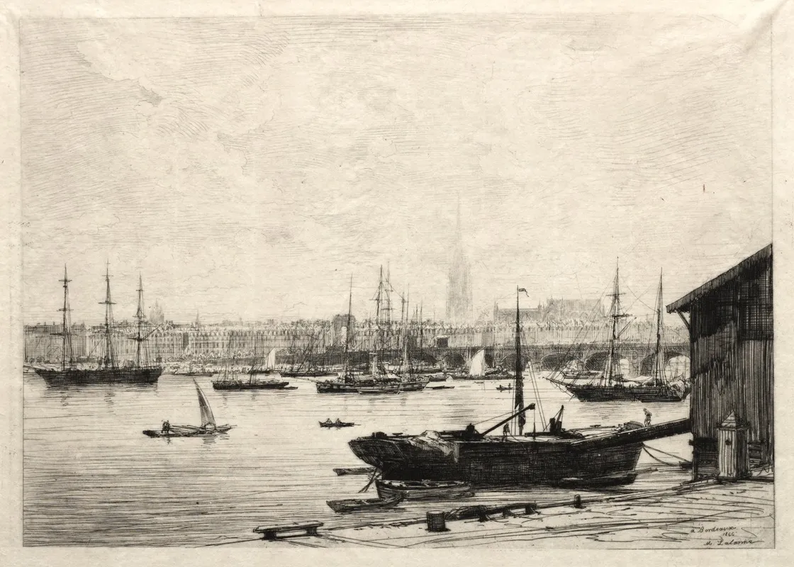 Bordeaux by Maxime Lalanne - Canvas Print