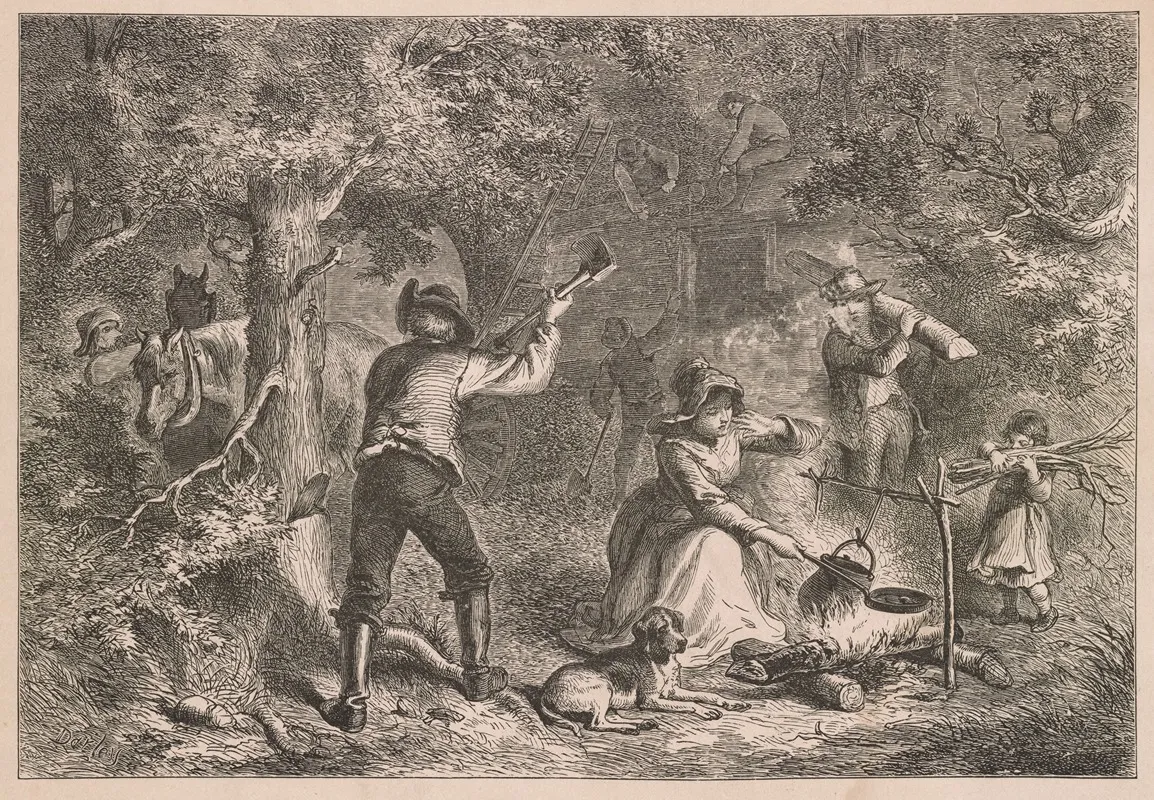 Border Settlers In Ohio
