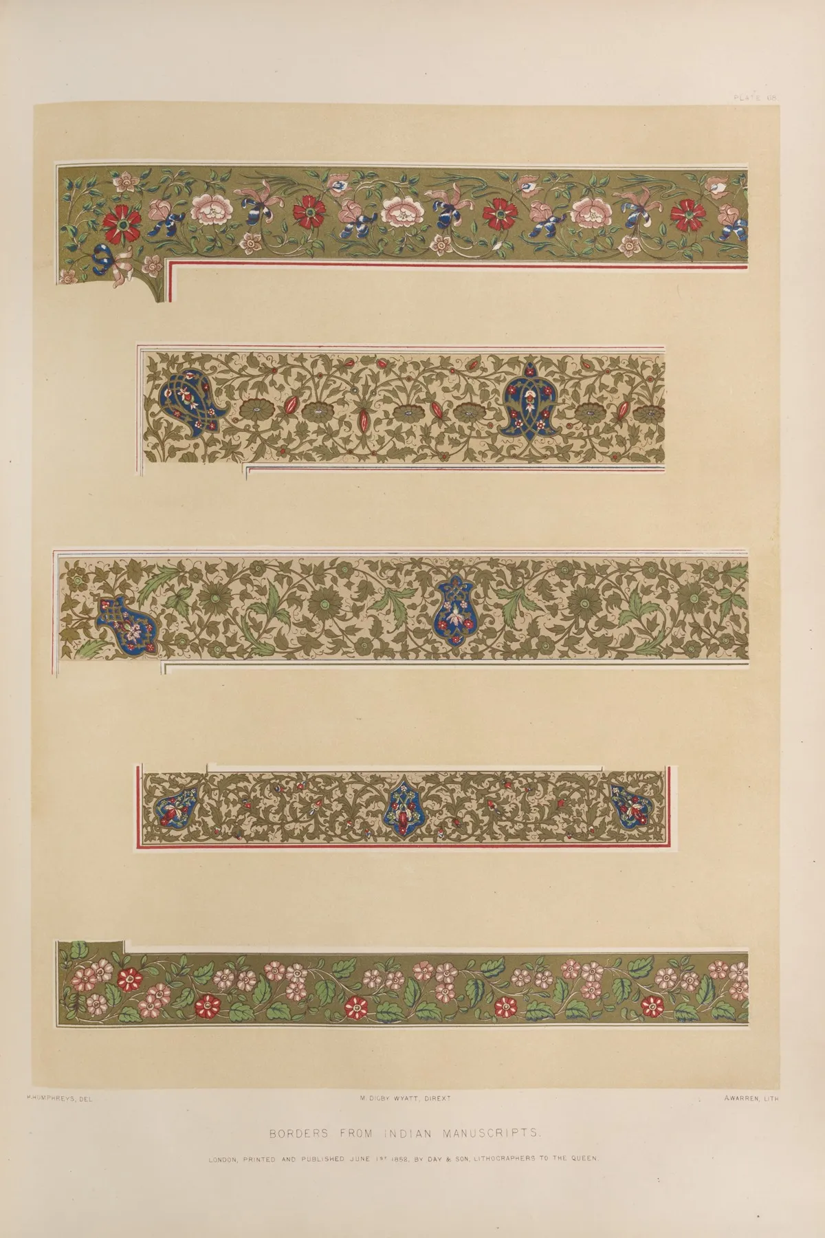 Borders From Indian Manuscripts