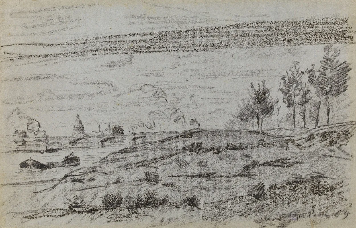 Bords De Seine 4 by Armand Guillaumin - Canvas Print