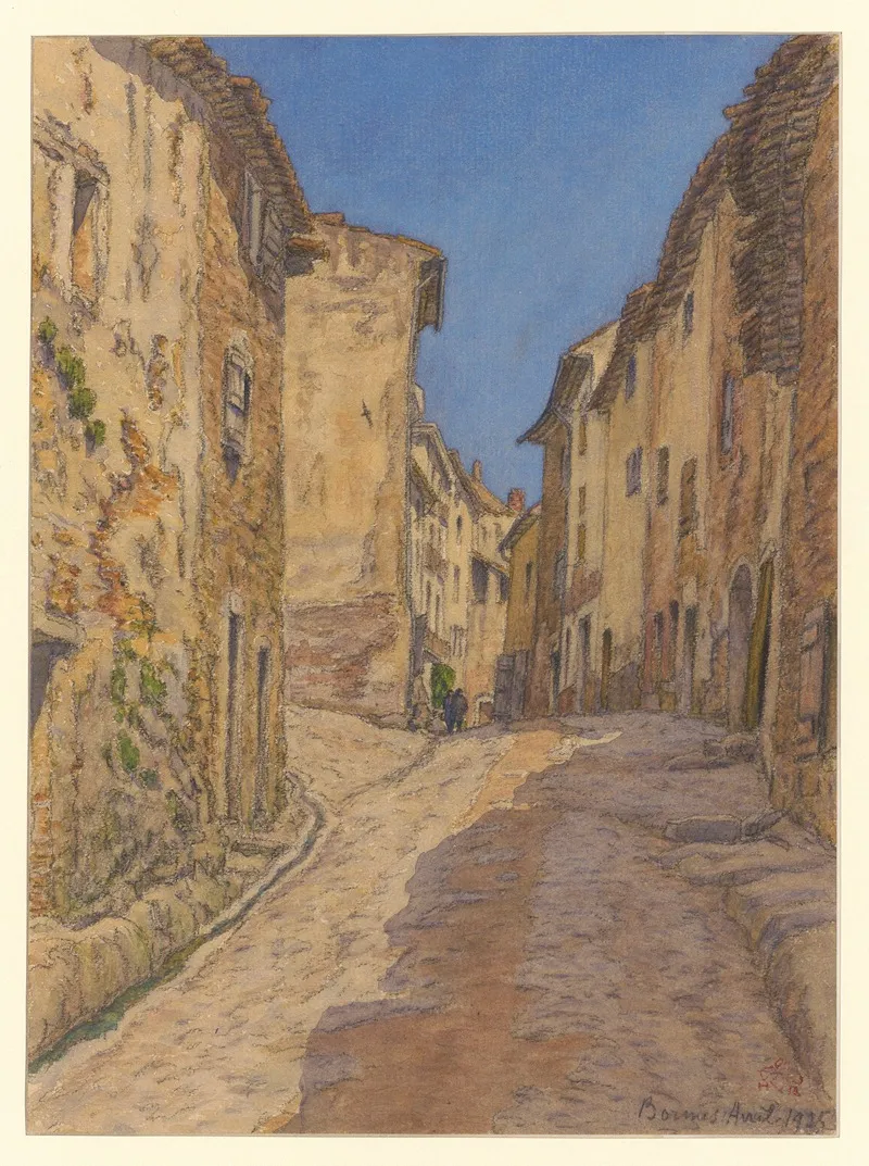 Bormes 9 by Henri Rivière - Canvas Print