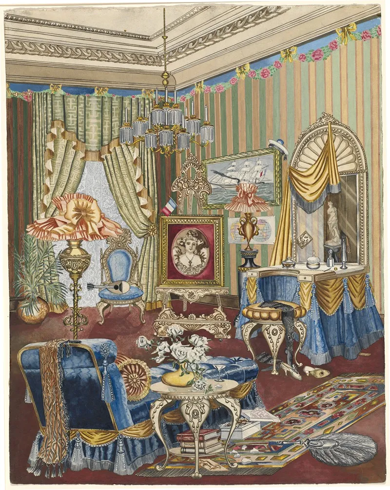 Boudoir by Perkins Harnly - Canvas Print