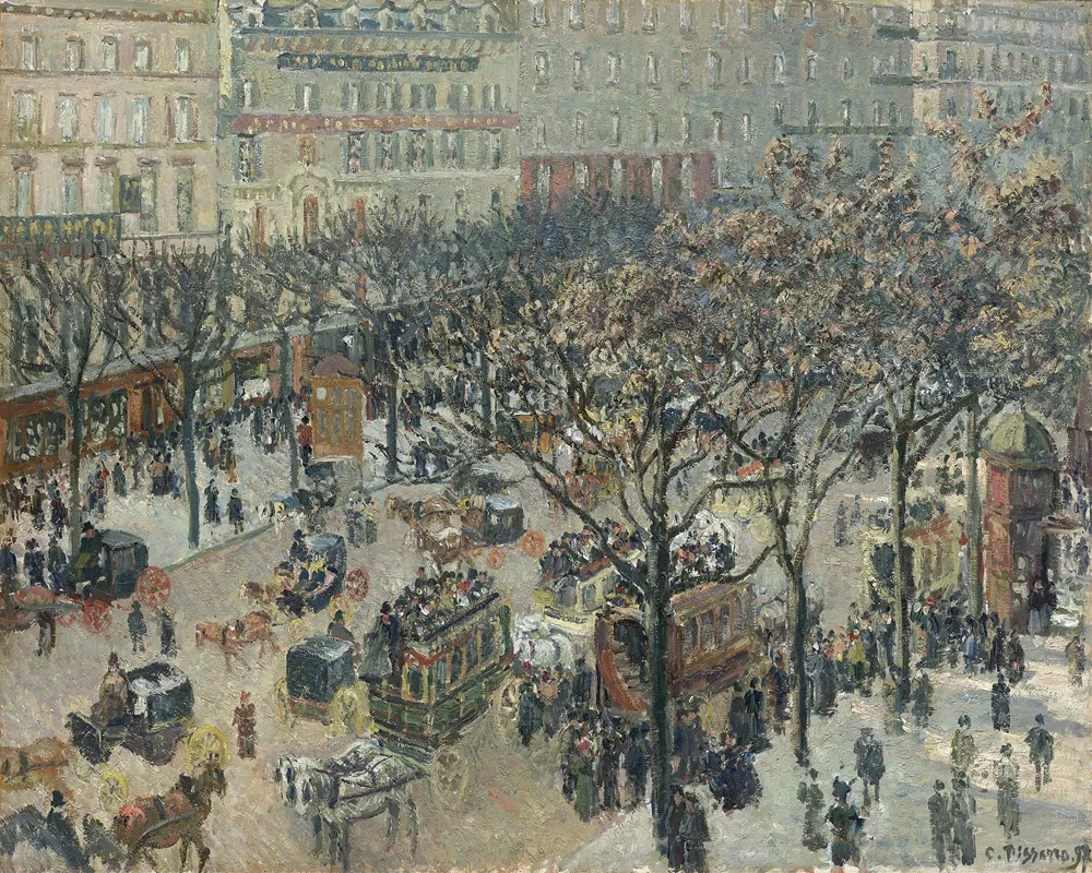 Boulevard Des Italiensmorning_sunlight