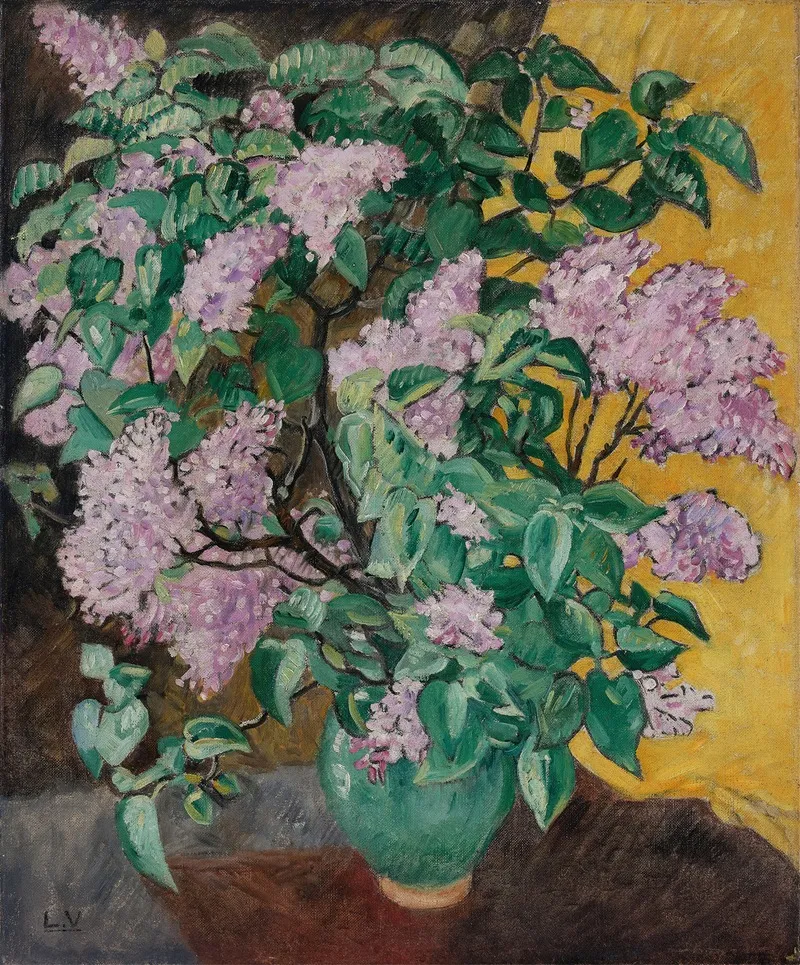 Bouquet De Lilas by Louis Valtat - Canvas Print