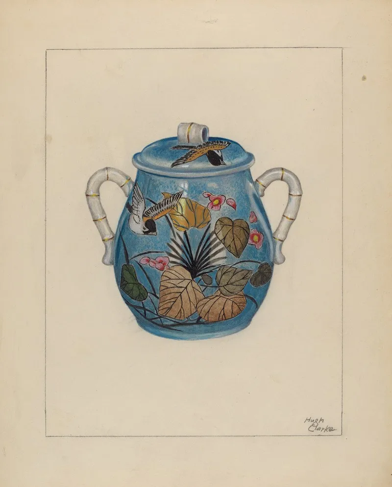 Bowl 11 by Hugh Clarke - Canvas Print