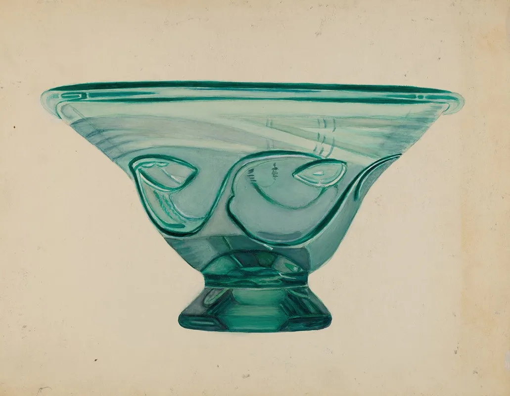 Bowl 12 by Isidore Steinberg - Canvas Print