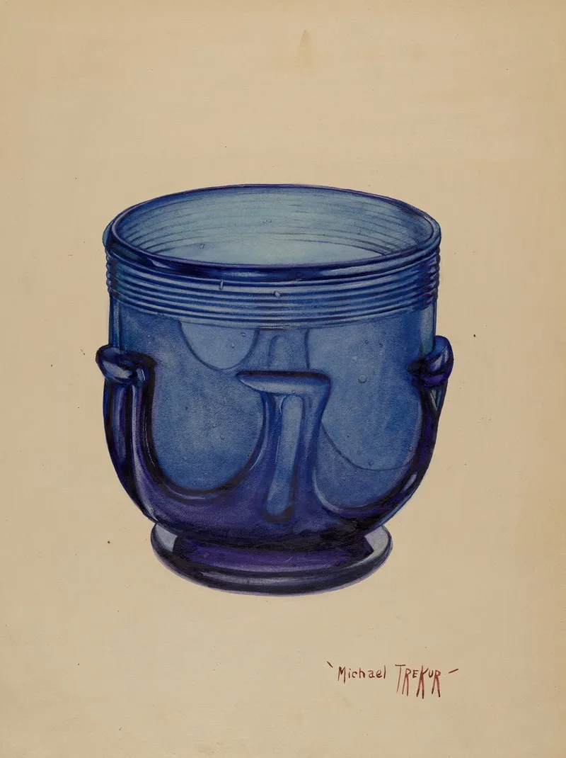 Bowl 13 by Isidore Steinberg - Canvas Print