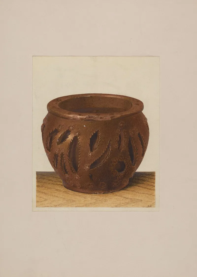 Bowl 2 by Alfred Parys - Canvas Print