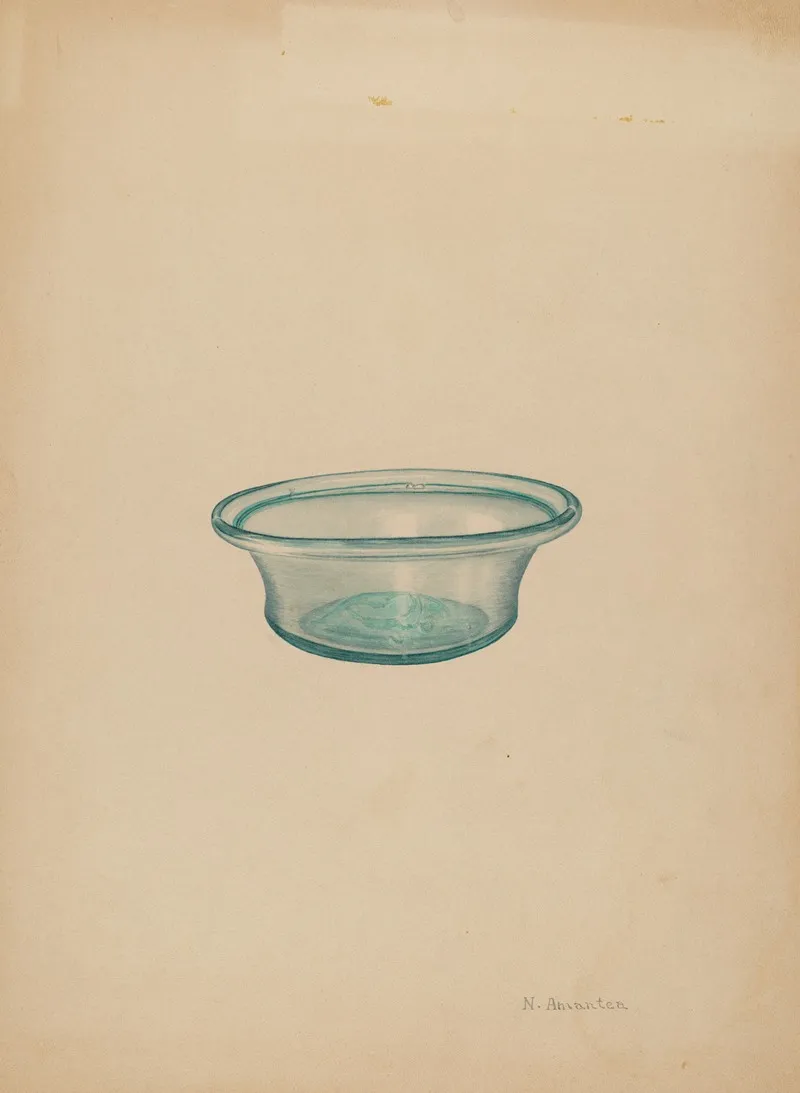 Bowl 37 by Nicholas Amantea - Canvas Print