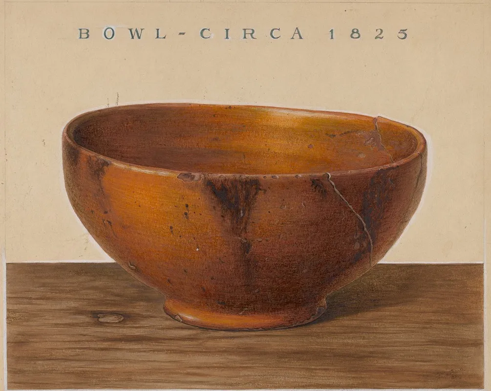 Bowl 38 by Philip Smith - Canvas Print